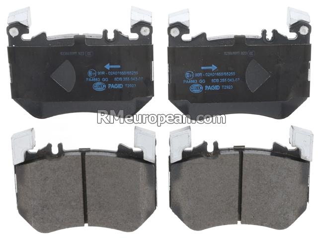 Mercedes-Benz S500 4Matic Sedan 223.163 3.0L L6 Brake Pad Set