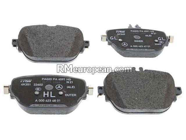 Mercedes-Benz E63 AMG S 4Matic Wagon 213.289 4.0L V8 Brake Pad Set