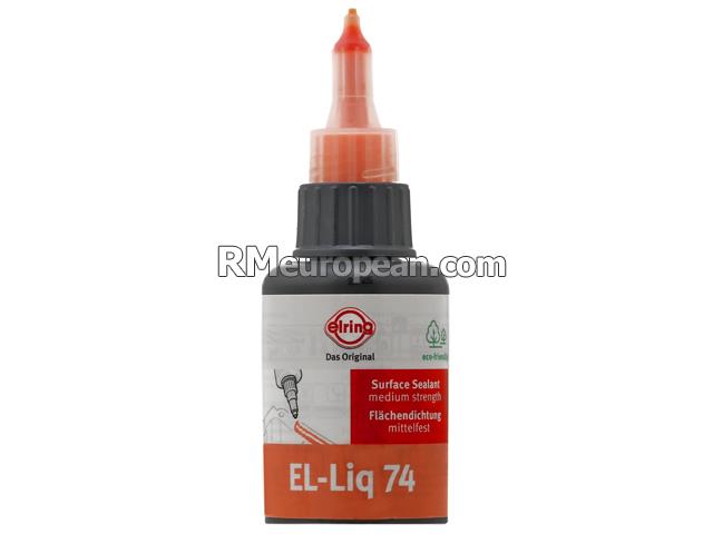 Mercedes-Benz SL500 Convertible 129.067 5.0L V8 Sealing Compound - Elring EL-Liq 74 (50 ml. Bottle) (Orange)