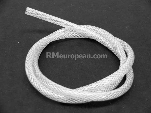 Mercedes-Benz 190E 2.3 Sedan 201.028 2.3L L4 Windshield Washer Hose (Clear) with Nylon Webbing (4.5 mm X 7.5 mm)