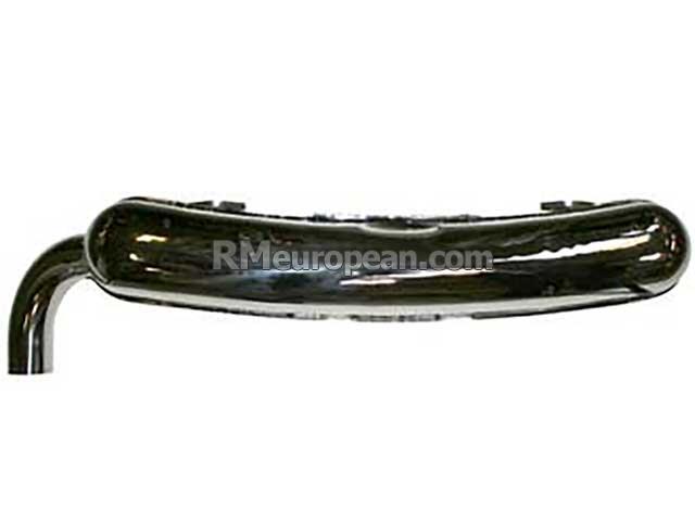 Porsche Muffler (Sport) Polished Stainless Steel (70 mm Tail Pipe)  JP GROUP DANSK 101010152