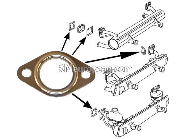 Volkswagen Beetle Deluxe Sedan  1.2L H4 Exhaust Manifold Gasket