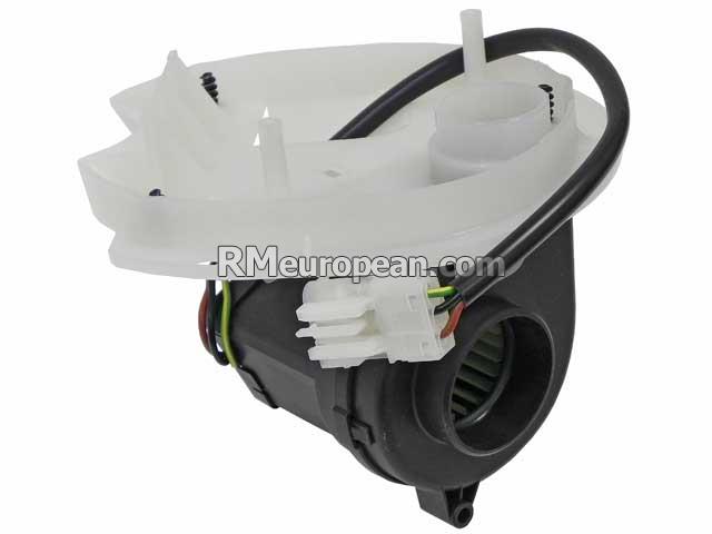 BMW 330Ci Convertible E46 3.0L L6 Blower Motor with Cover for Control Unit Housing (E-Box Fan)