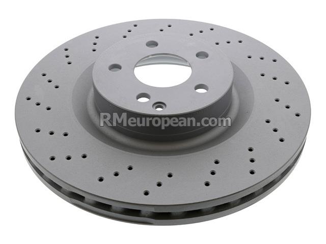 Mercedes-Benz S350 Bluetec 4M Sedan 221.183 3.0L V6 Brake Disc - Vented and Cross Drilled (350 X 32 mm)