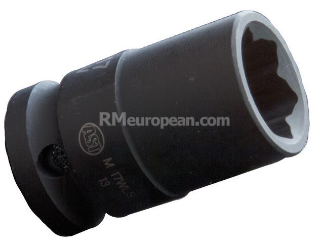 Mercedes-Benz GLC43 AMG 4Matic Sport Utility 253.964 3.0L V6 Wheel Lug Bolt Socket - 17 mm, &quot;Flower Shaped&quot; - 1/2&quot; Drive