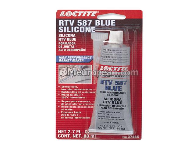 Volvo S90 T6 R-Design Sedan  2.0L L4 Sealing Compound - Loctite RTV 587 Blue Silicone Gasket Maker (80 ml. Tube)