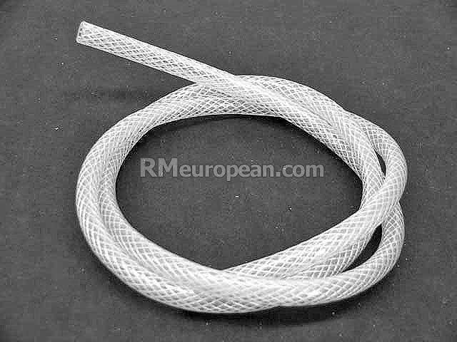 BMW 325i Sedan E30 2.5L L6 Windshield Washer Hose (Clear) with Nylon Webbing (4.5 mm X 7.5 mm)