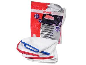 Car Cleaning Cloth - SONAX Microfiber Cloths Ultrafine - 3-Pack (282 X 295 mm)  450700-MFG941
