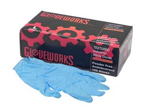 Blue Nitrile Gloves - Large  559870045-MFG745