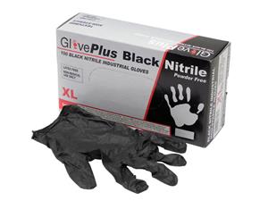 Black Nitrile Gloves - Extra Large  559870065-MFG746