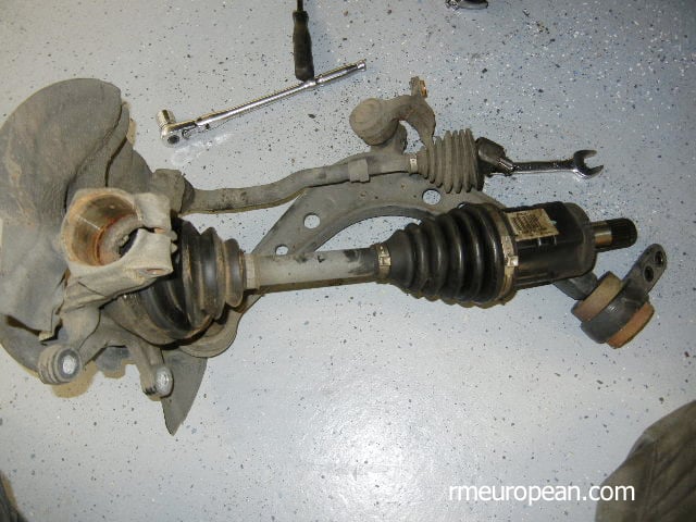 Bmw axle boot replacement #4